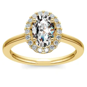 RENSINO 10k Gold Moissanite Ring Gold Jewelry 14K Gold Platburst Minimalist Signet Ring Statement Signet Ring