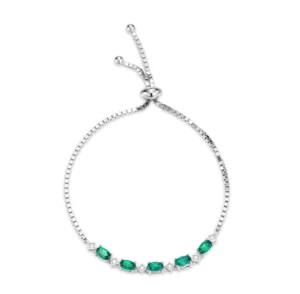 RENSINO 18K Gold Plated 925 Sterling Silver Fine Chain Link Bracelet Women’s Trendy Gift Third Party Certified
