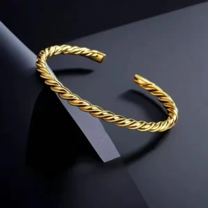 RENSINO 18K Gold-plated Women’s Bracelet Fashion Diamond Cubic Zirconia Wedding Gift