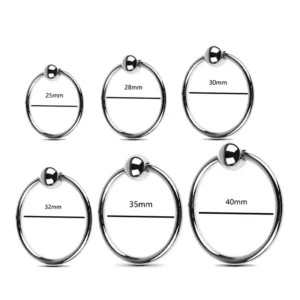 RENSINO 316 Stainless Steel Gold Plated Unisex Eyebrow Piercing Jewelry Body Jewelry for Couples Wedding Engagement