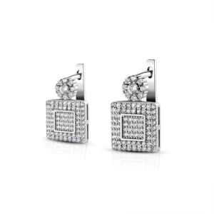 RENSINO 925 Silver Earring Stud Earrings Custom Petal Earrings