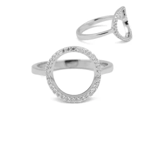 RENSINO 925 Silver Jewelry 925 Sterling Silver Ring Rings Women Fashion Jewelry Rings