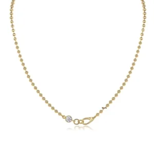 RENSINO 925 Silver Pendant Jewelry Gold Fashion Europe America Clavicle Chain Hot Gold Plated Moissanite Chokers Necklaces