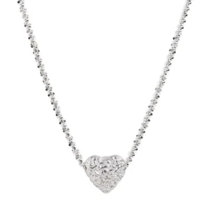 RENSINO 925 Sterling Silver Baby’s Breath Star love Necklace Ins Female Clavicle Chain Luxury Niche New Female Joker Jewelry