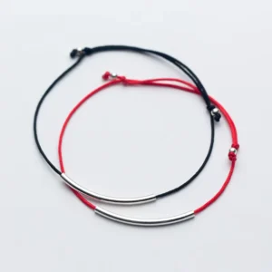 RENSINO 925 Sterling Silver Classic Polishing Geometric Round Tube Rope Chain Anklets Bracelets for Women Fine Jewelry