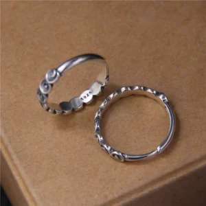 RENSINO 925 Sterling Silver Cluster Men’s Engagement Wedding Party Gift Fashion Luxury Rings