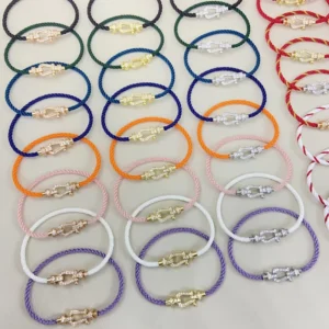 RENSINO 925 Sterling Silver Couple Bracelet Jewelry for Women Bracelet fred Customized Jewelry Rope Bracelet Manufacturer