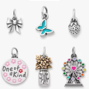 RENSINO 925 Sterling Silver Fashion Pendants Charms Cute Luxury Style Designer Enamel for Bracelet Accessories