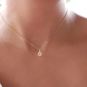 RENSINO 925 Sterling Silver Hexagram Necklace Ins Style Fashion Clavicle Chain Trendy Star Pendant Jewelry for Women