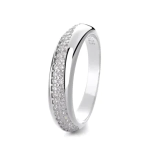 RENSINO 925 Sterling Silver Luxury Jewelry Ring for Women