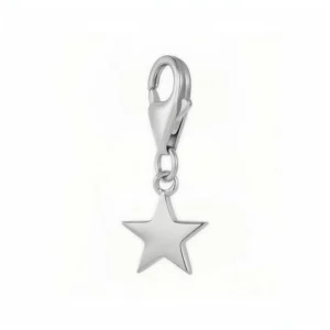 RENSINO 925 Sterling Silver Star Charm Pendant For Women Personalized DIY Design Charm For Bracelet Or Necklace