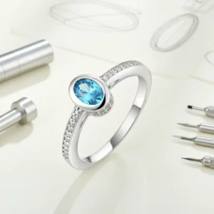 RENSINO 925 Sterling Silver Wedding & Party Trendy Jewelry Unique Designs Moissanite Rings Women Engagement with Gold/Silver-Plated