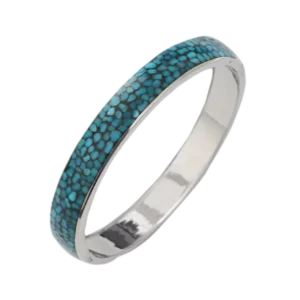 RENSINO BOCAI S925 Silver Natural Turquoise Ulan Flower Bracelet for Women New Chinese Style Personalized Simple All-Match Fine Jewelry