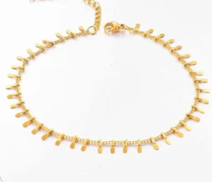RENSINO Baby Chain Anklet Creative Kids Unique Gift Foot Chain Anklets Summer Beach Style Babyfeet Chain