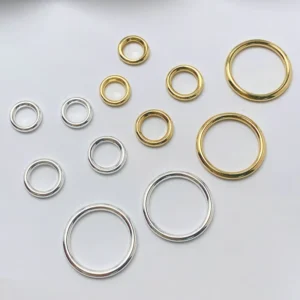 RENSINO Brass O Buckle Metal Seamless O Rings Bag Hanger Gold/Silver Color High Quality Fashion & Eco-friendly