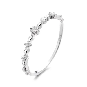 RENSINO CZ 925 Sterling Silver Rings Jewelry for Women