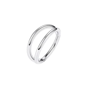 RENSINO Children’s 316L Stainless Steel 16G Septum Hoop Nose Ring Double CZ Inlay Punk Ear Tragus Helix Cartilage Earrings Body Piercing