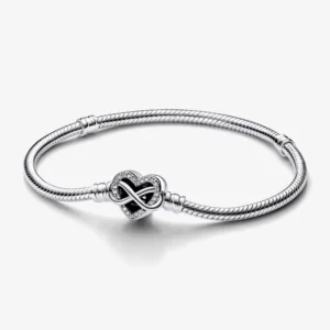 RENSINO Classic Style 925 Silver Charm Bracelet for Women Original New Style with DIY Pendant Beads Snake Chain Fine Bangle Jewelry