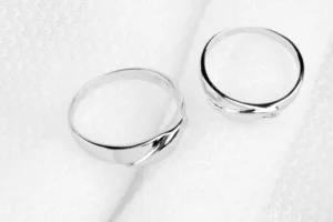 RENSINO Couple Silver Ring