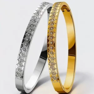 RENSINO Cross Border Titanium Steel Women’s Bracelet Stainless Steel Light Luxury Luxury Sense Niche Fashion Zircon Bracelet
