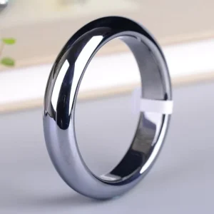 RENSINO Crystal Craft Gemstone terahertz bangle Crystal Healing Stones Fashion Gem Charm jewelry