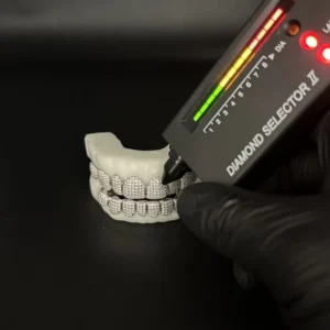 RENSINO Custom Hip Hop Iced Out Diamond Teeth Grillz 10K 14K 18K Gold 925 Silver for VVS Moissanite