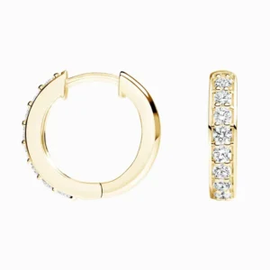 RENSINO Custom IGI Certified Lab Created Diamond Earrings Zero Environmental Damage White Gold Wedding Jewelry For Women