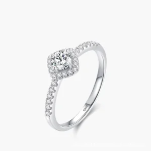 RENSINO Custom Jewelry Fine Jewelry Rings for Women Jewelry 925 Silver Wedding Rings