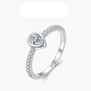RENSINO Custom Jewelry Fine Jewelry Rings for Women Jewelry 925 Silver Wedding Rings