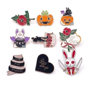 RENSINO Customizable Animal Style Hard and Soft Enamel Pins Traditional Souvenir Brooches Design Your Own Metal Badges