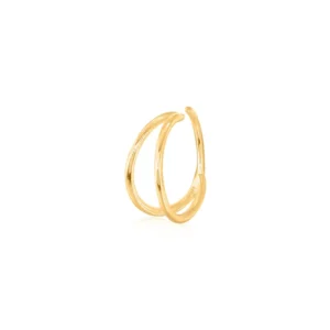 RENSINO Customized Single S925 Sterling Silver Human Body Piercing Cartilage Nose Ring