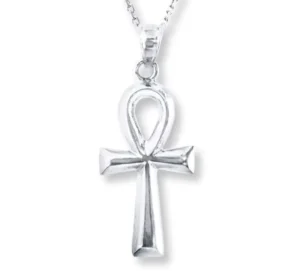 RENSINO Customized Sterling Silver Women Tribal Egyptian Ankh Pendant Cross Custom Jewelry Manufacturer for Brands