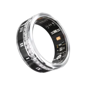 RENSINO Diamond Smart Ring V2 Waterproof Female Health Sleep HRV Heart Rate Blood Oxygen for Women Men