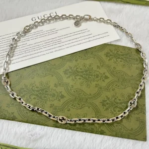 RENSINO Direct Manufacturer 925 Sterling Silver Regular Chain Necklace Gujia Polished 6G Fashionable Versatile High End Version