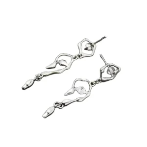 RENSINO E5110 4 6mm Sterling Silver 18k Gold Plated Freshwater Pearl Beads Earrings Accessory DIY Mountings Wedding Jewelry