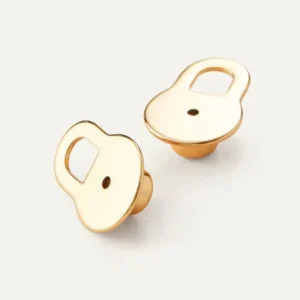 RENSINO Earring Back 925 Sterling Silver Flat Earrings Back