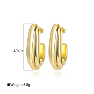 RENSINO Earrings 925 Sliver New Arrival Fashion Earring for Women