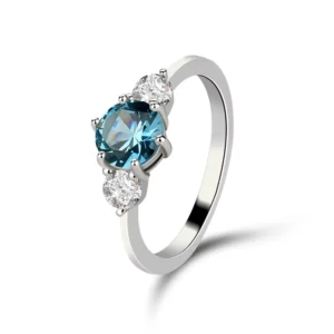 RENSINO Elegant 925 Silver Rings Gold Plated Jewelry For Women OEM Custom Design Available