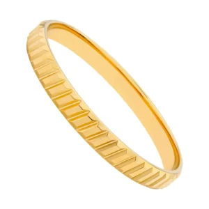 RENSINO Elegant Simple Chic 18K Gold Plated Stainless Steel Women’s Fashion Bracelet for Parties & Gifts OEM Option