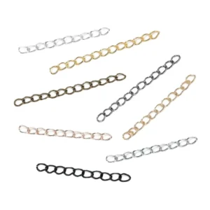 RENSINO European American-style Iron Bracelet Necklace Anklet Extension Chainshigh-quality Materials Color-fast DIY Jewelry