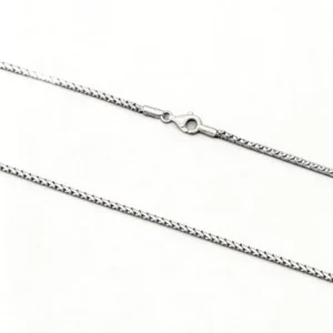 RENSINO Factory Direct 925 Sterling Silver Chain 1.3/2.3mm Dragon Bone Link Smooth Polished High Quality Punk Wedding Unisex Gift