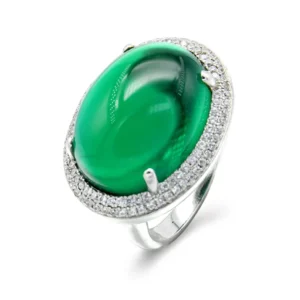 RENSINO Factory Price Craft Fashion Party Sterling Silver Retro Ring