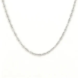 RENSINO Factory in Stock 925 Silver 5mm Link Chain Hip hop Punk Engagement Necklace for Wedding Gift Parties Unisex