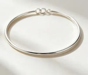 RENSINO Fashion 925 Silver Jewelry Adjustable Bangle Bracelet Silver Ball Bracelets Women