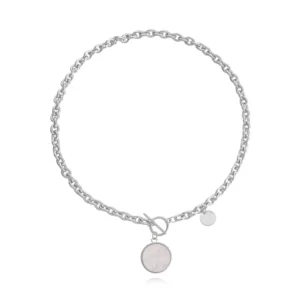 RENSINO Fashion Classic Gold Plated Pendant Necklace with Strand for Women Wedding Party Jewelry Custom Design Gift