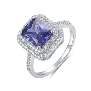 RENSINO Fashion Design Sterling Silver 925 Rings Women Jewelry for Anniversary Engagement