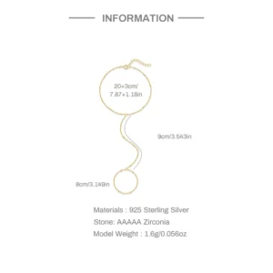 RENSINO Fashion Fine Jewelry 925 Sterling Silver 14k 18k Gold Plated Foot Bead Chain Anklet Toe Rings for Women