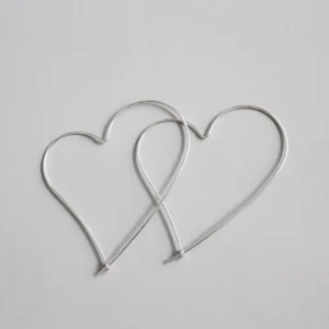 RENSINO Fashion Personality Simple Hollowed Out Round S925 Sterling Silver Earrings