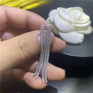 RENSINO Fine 925 Zodiac Earrings Sterling Silver Jewelry Set for Women Fashion Jewelry for Girls Big Drop Dangling Earring