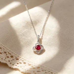 RENSINO Fine Chains 925 Silver Necklace For Women Fashionable With Cubic Zirconia High Quality Electroplated
